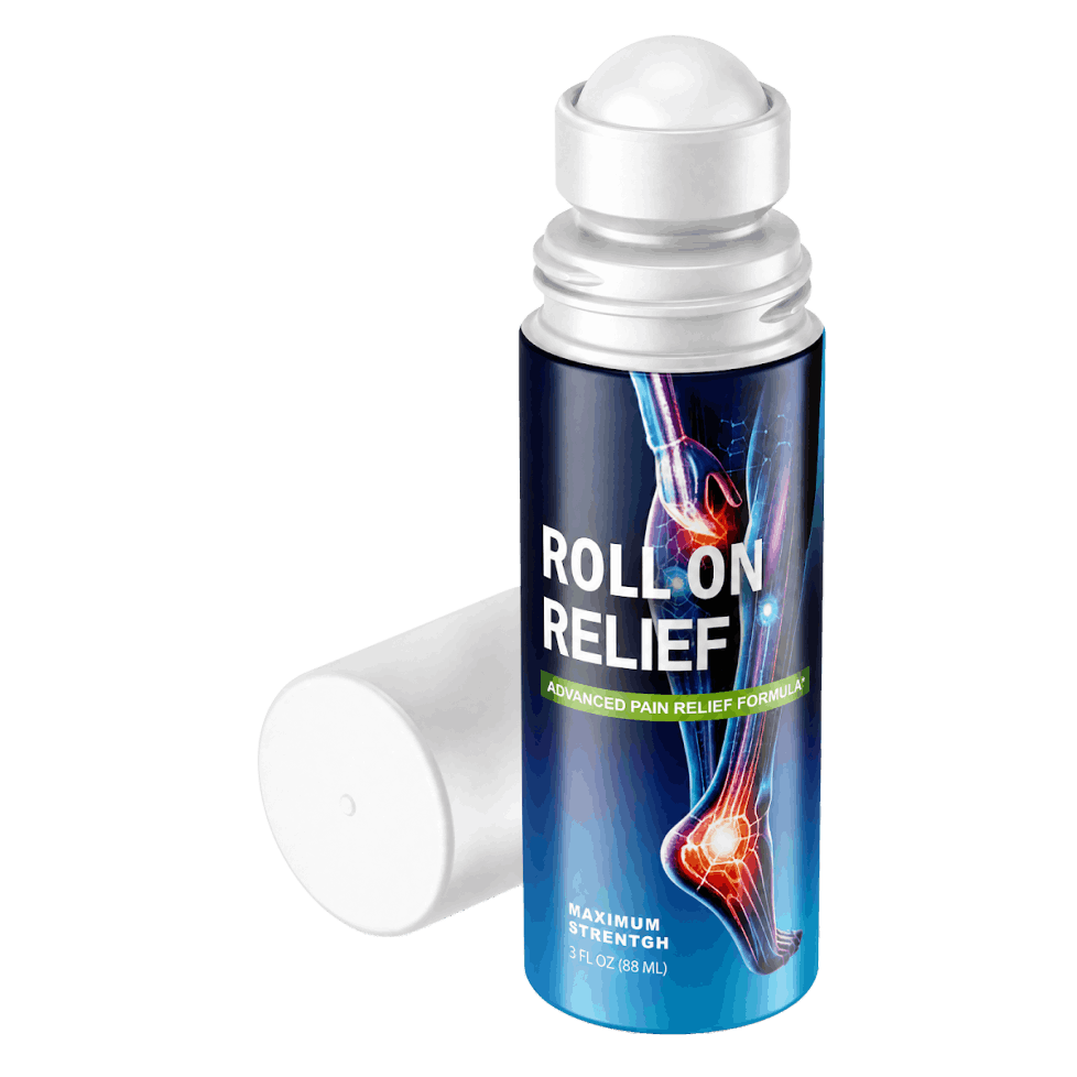 Roll On Relief open cap